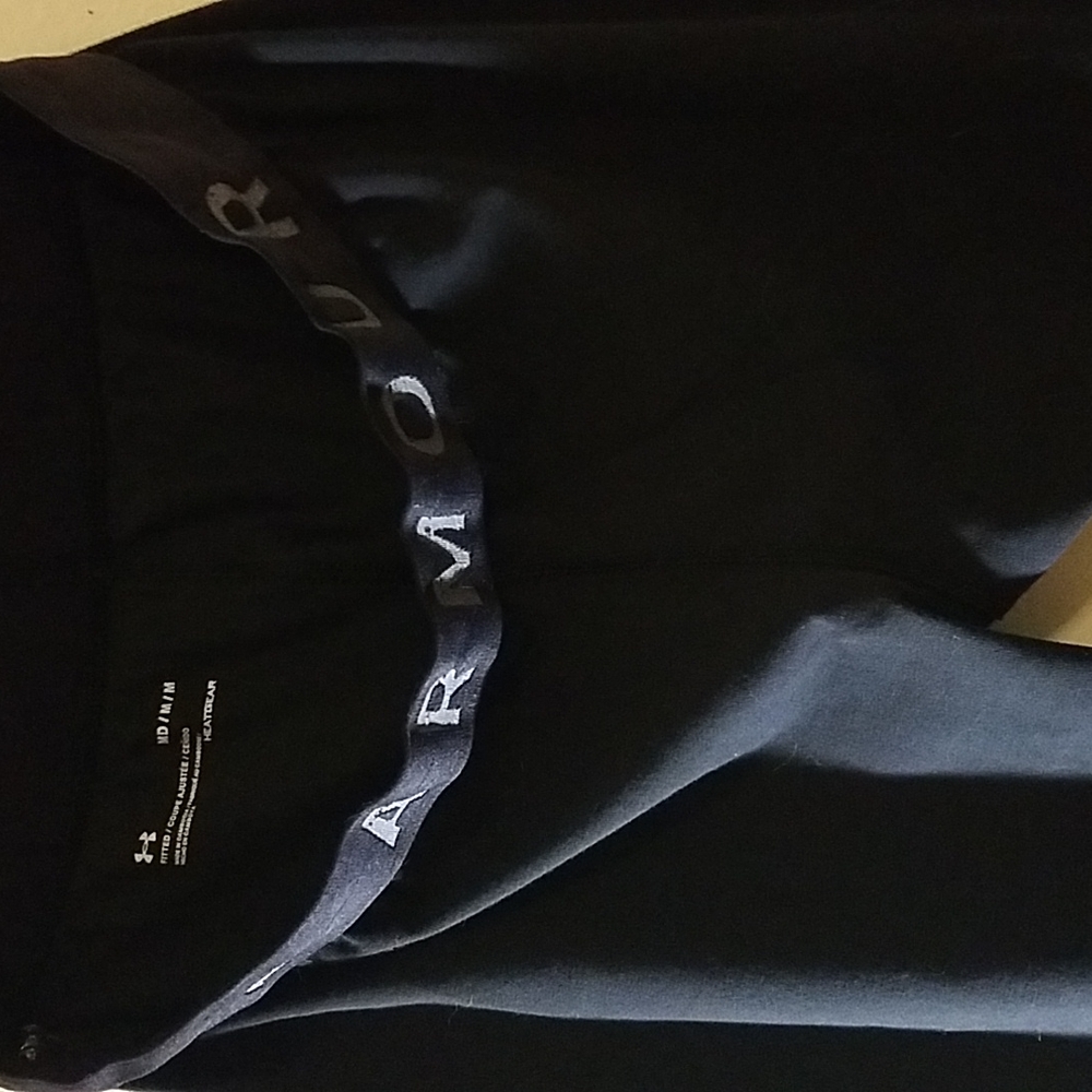 A pair of under armour stretchable leggings..